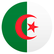 Drapeau : Algérie JoyPixels 7.0.