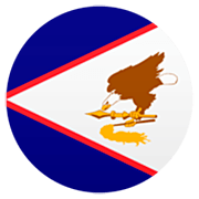 Bandeira: Samoa Americana JoyPixels 7.0.