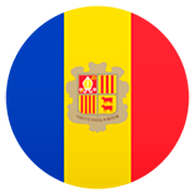 🇦🇩 Emoji Bandera: Andorra en JoyPixels 7.0.