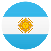 Flagge: Argentinien JoyPixels 7.0.