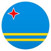 🇦🇼 Emoji Bandera: Aruba en JoyPixels 7.0.