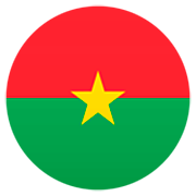 Bandeira: Burquina Faso JoyPixels 7.0.