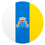 Bandeira: Ilhas Canárias JoyPixels 7.0.