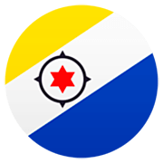 Bandeira: Países Baixos Caribenhos JoyPixels 7.0.