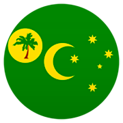 Flagge: Kokosinseln JoyPixels 7.0.