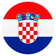 🇭🇷 Emoji Bandera: Croacia en JoyPixels 7.0.
