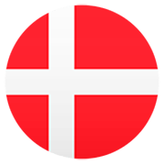 🇩🇰 Emoji Bandera: Dinamarca en JoyPixels 7.0.