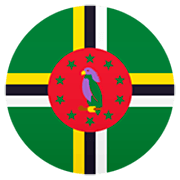 🇩🇲 Emoji Flagge: Dominica JoyPixels 7.0.