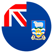 Bandera: Islas Malvinas JoyPixels 7.0.
