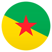🇬🇫 Emoji Bandera: Guayana Francesa en JoyPixels 7.0.