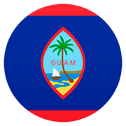 🇬🇺 Emoji Bandera: Guam en JoyPixels 7.0.