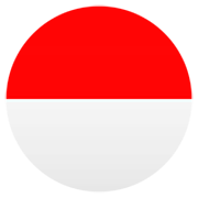 Drapeau : Indonésie JoyPixels 7.0.
