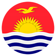 Bandera: Kiribati JoyPixels 7.0.