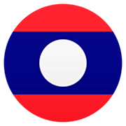 Flagge: Laos JoyPixels 7.0.