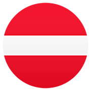 Bandeira: Letônia JoyPixels 7.0.