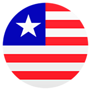 Bandeira: Libéria JoyPixels 7.0.