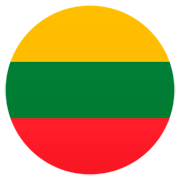 Emoji 🇱🇹 Bandiera: Lituania su JoyPixels 7.0.