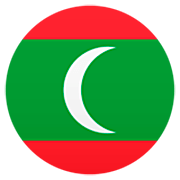 🇲🇻 Emoji Flagge: Malediven JoyPixels 7.0.