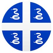 🇲🇶 Emoji Flagge: Martinique JoyPixels 7.0.