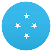 🇫🇲 Emoji Bandera: Micronesia en JoyPixels 7.0.