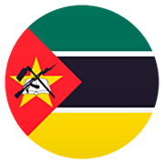 Flagge: Mosambik JoyPixels 7.0.