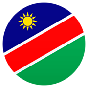 Bandeira: Namíbia JoyPixels 7.0.