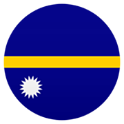 Bandera: Nauru JoyPixels 7.0.