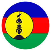 Bandiera: Nuova Caledonia JoyPixels 7.0.