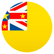Flagge: Niue JoyPixels 7.0.
