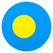 Flagge: Palau JoyPixels 7.0.