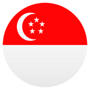 Drapeau : Singapour JoyPixels 7.0.