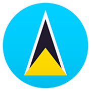 🇱🇨 Emoji Flagge: St. Lucia JoyPixels 7.0.