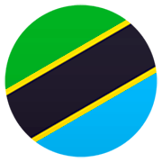 🇹🇿 Emoji Bandera: Tanzania en JoyPixels 7.0.