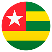 🇹🇬 Emoji Flagge: Togo JoyPixels 7.0.