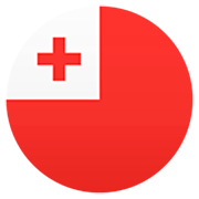 Bandera: Tonga JoyPixels 7.0.