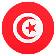 Bandeira: Tunísia JoyPixels 7.0.