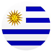 Bandera: Uruguay JoyPixels 7.0.