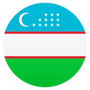Bandeira: Uzbequistão JoyPixels 7.0.