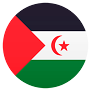 Bandiera: Sahara Occidentale JoyPixels 7.0.
