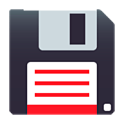 Emoji 💾 Floppy Disc su JoyPixels 7.0.