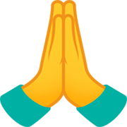 Manos En Oración JoyPixels 7.0.