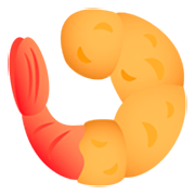 Emoji 🍤 Gambero Fritto su JoyPixels 7.0.