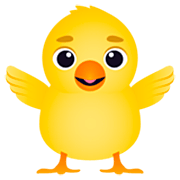 🐥 Emoji Küken von vorne JoyPixels 7.0.