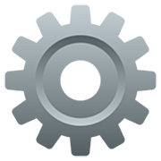 Emoji ⚙️ Ingranaggio su JoyPixels 7.0.