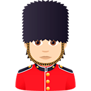💂🏻 Emoji Guardia: Tono De Piel Claro en JoyPixels 7.0.
