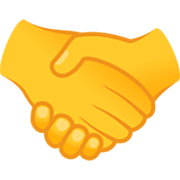 🤝 Emoji Handschlag JoyPixels 7.0.