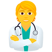 Émoji 🧑‍⚕️ Professionnel De La Santé (tous Genres) sur JoyPixels 7.0.
