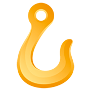 Emoji 🪝 Gancio su JoyPixels 7.0.