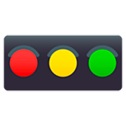 🚥 Emoji Semáforo Horizontal en JoyPixels 7.0.