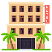 Émoji 🏨 Hôtel sur JoyPixels 7.0.